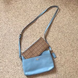 Crossword with Wallet Pouch by COACH